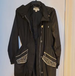 Michael kors stud rain jacket